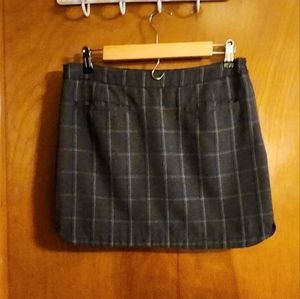 Gap plaid skirt